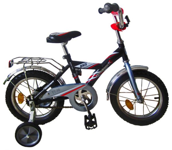 Детский велосипед NOVATRACK Х44090 BMX Black