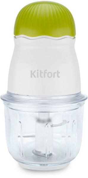 Измельчитель KITFORT КТ-3064-2 измельчитель, салатовый/белый