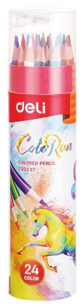 Карандаши цветные Deli ColoRun EC00327