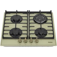 Варочная поверхность Haier HHX-M64ATQBC газовая слоновая кость