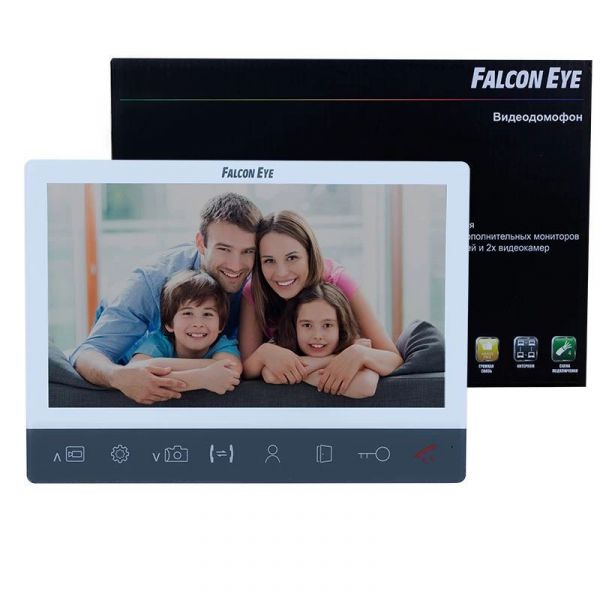 Видеодомофон Falcon Eye Milano Plus HD белый (plus hd white)